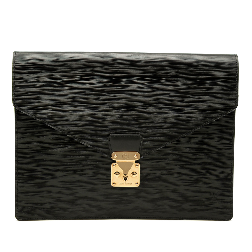 Pre-Loved Louis Vuitton Epi Porte Documents Senateur